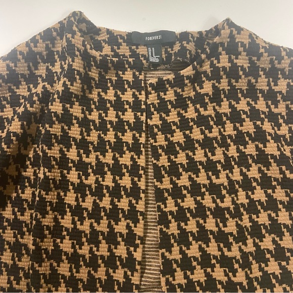 Houndstooth cardigan sweater size M - Picture 4 of 7